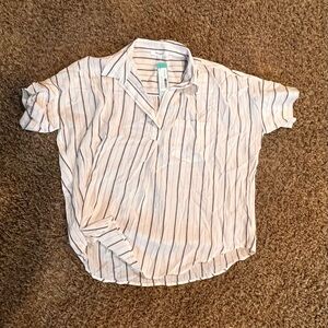 Striped  - White and Gray